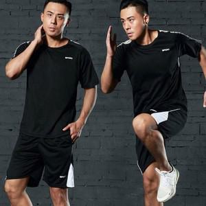[모로엠] 헬스 런닝 아웃도어 반팔트레이닝복 트레이닝세트 DMS-SET-Q3887987