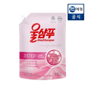 울샴푸오리지널 1.5L파우치 리필 x 1개