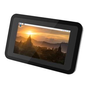 공식 7인치 화면용 라즈베리 파이 아크릴 케이스 라즈베리 파이 4 모델 B Pi 4용 7인치 LCD 터치 스크린용