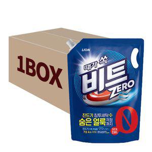 비트 제로 진드기 세탁세제 리필 일반용 2L 6팩대용량 용세제 빨래용 가정용 중성 저자극 선물 액상 농축