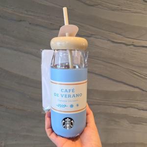 스타벅스 SS 서머 브리즈 제타 콜드컵 355ml 빨대 텀블러 뚜껑2개