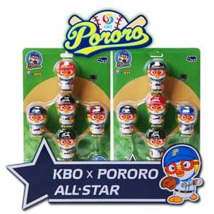 (당일발송) 뽀로로완구 뽀로로인형 캐릭터완구 미니 야구 KBO 뽀로로 피규어