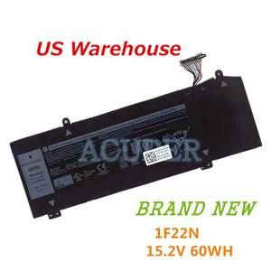 ACUDER 1F22N 배터리 For Alienware HYWXJ M17 P37E P37E001 M15 2018 5590 G7 7790 JJPFK 노트북 인강용