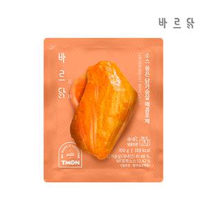 [내일도착] 바르닭 소스 품은 닭가슴살 매콤로제맛 10팩
