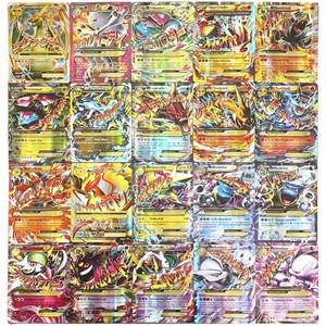 20-100Pcs 새로운 영어 프랑스어 스페인어 포켓몬 카드 GX 메가 EX 태그 팀 Vstar 게임 배틀 핫 세일 컬렉