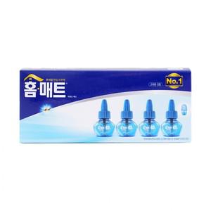 홈매트 리퀴드 에스 리필 29ml×4개입 45일용 전자모기향 교체용