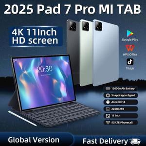 2025   MI Pad 7 Pro 태블릿 11 인치 금어초 8gen2 HD  안드로이드 + 12000mAh 5G 듀얼 SIM WiFi GPS PC