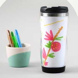 속지교환 텀블러 텀블러만들기 DIY 학습용 체험용 켈리그라피 켈리그라피 체험학습 꾸미기 미술