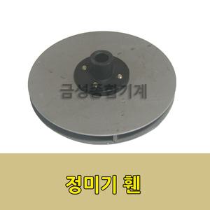 정미기 휀, 정미기 부품