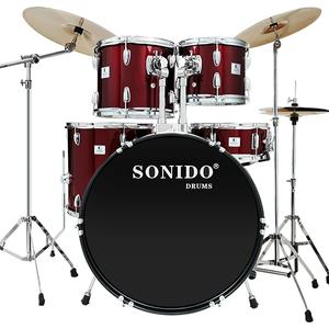 [풀세트구성] Sonido Q-star 5기통 드럼세트 색상선택 조립