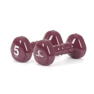 IWANNA PVC 삼각아령 5kg 프렌치버건디