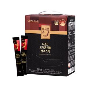 바이탈타임 6년근 고려홍삼정 진액스틱 10g x 100포