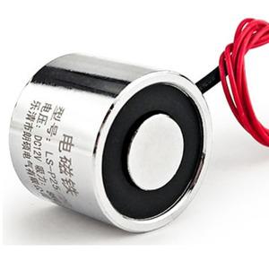 LS-P2520-12 DC 12V 원형 전자석 홀더 8Kg