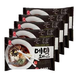 본고장 생면 메밀소바1인 5개 / 한끼식사 즉석요리 국수 칼국수 우동