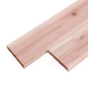 [우드러쉬]향나무유절루바 11mm  x 115mm x 3600mm (1단 8개)