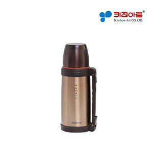 [키친아트]키친아트 라팔 골드메탈 스텐레스 보온보냉병 800ml 휴대용물병