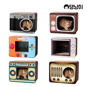 [댕냥이] 고양이 숨숨집 스크래쳐 하우스 6종