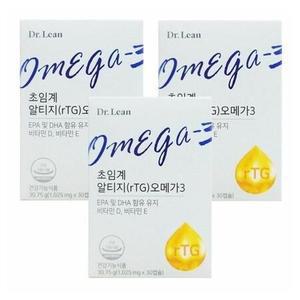 닥터린 초임계 알티지 오메가3 1025mg 30캡슐 3박스