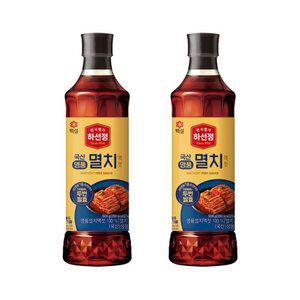 하선정 명품국산 멸치액젓 500g x2개