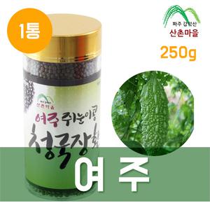 산촌마을 여주 쥐눈이콩 청국장환 1통