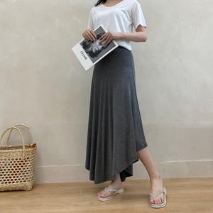 잘 빠진 여성용 롱 밴딩 스커트 A+Simple 모달 여름 스커트 Free size 55~77 가능