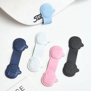 [기타]스컬 스마일 양면 자석 볼마커 모자클립 LF-EQ15