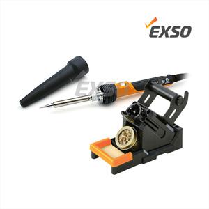 엑소 EXSO 세라믹 인두기 EX-90BN + 인두스탠드 ST-120H 세트