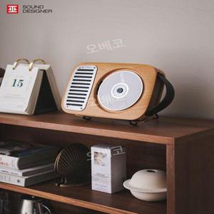씨디 CD 플레이어 레트로 라디오 시디 블루투스 벽걸이 오디오 블루레이 스피커 감성 미니