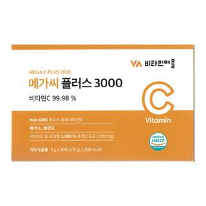 비타민마을 메가씨 플러스 3000 3g x 90포 / 써클