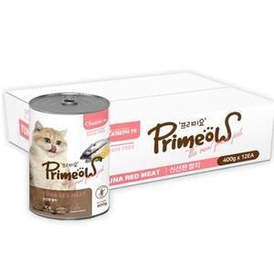 [OFM853O4]프리미요 고양이 캔 통조림 캣 간식 400g 12p