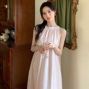 [하프클럽/찜]블링블링 쉬폰 홀터넥 롱원피스