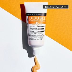 [더마팩토리] 비건인증 더블화이트닝크림 40ml  20ml+20ml)