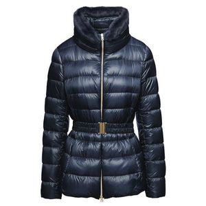 [에르노]23FW   여성 클라우디아 벨티드 다운 패딩 네이비 PI0485DIC 12017 9200 STK 64068859
