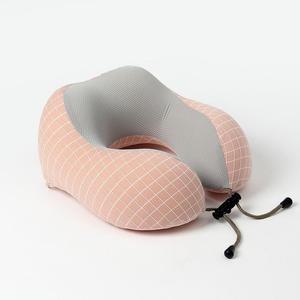 소프트 메모리폼 목베개(핑크) 여행용목쿠션