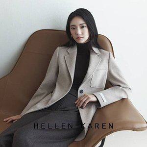 [헬렌카렌]초특가 THE PREMIUM 이태리 비젠티노 울100 코트