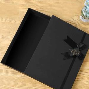 [JHQRGB5Y_4B]블랙 고급선물상자 리본선물상자