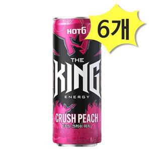 [기타]핫식스 더킹 피치 크러쉬 355ml x 6개