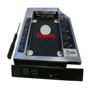 알루미늄 2nd HDD 캐디 95mm SATA 30 케이스 인클로저 Dell Latitude E6320 DVD 드라이브 Optibay