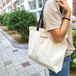 [라일리] Rly 데님에코백 에코백 심플 캔버스 데일리