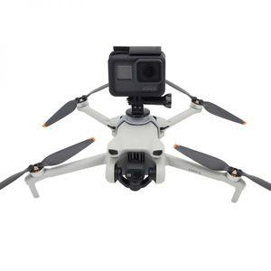 입문용 농업용 드론 1/4 나사가 있는 상단 확장 어댑터 홀더 브래킷 카메라 장착 키트 DJI 미니 3 Min Pro