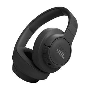 JBL Tune 770NC - 스마트 앰비언트 무선 오버 이어 헤드폰, 블루투스 5.3, 최대 70H 배터리 수명(속도 충전, 경량, 편안함 및 접이식 디자인)을 통한 어댑티브 노이즈 캔슬링 기능(블랙)
