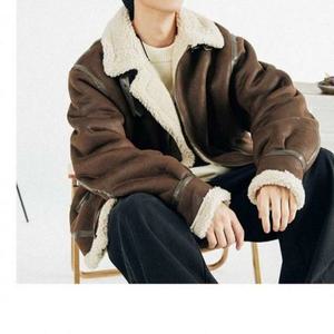 [라일리] Rly 가죽 겨울 스타일 클래식 스타일 무스탕 고품질 부드
