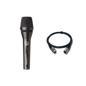 AKG P3S 보컬용 다이나믹 마이크 스위치있음 마이크케이블 증정