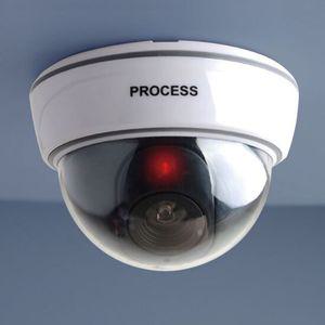돔형 모형CCTV 점멸LED 방범용 가짜CCTV 건전지