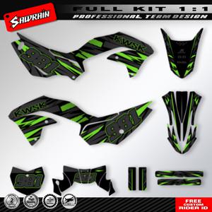 Sawrain 커스텀 팀 그래픽 데칼 스티커 키트 가와사키 KLX230 KLX 230 230R 2020 2021 2022 2023