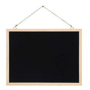 50X70cm 특대형 벽걸이 메모 칠판 블랙 카페메뉴판 (WFGW43B)