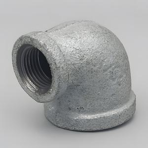 백관 나사 이경 엘보 50A x 40A 백나사 파이프 연결 철부속 수도 배관 관이음쇠