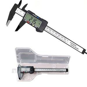 Generic 노기스 0 150mm ABS 카본 파이버 디지털 노기스 보관 케이스 포함