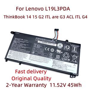 레노버 씽크북용 노트북 배터리 L19L3PDA 14 15 G2 ITL G3 ACL G4 ABA SB10Z21208 L19C3PDA L19M3PDA L19D3