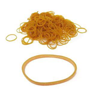 70x3mm 노랑고무줄 굵은 300g벌크 노란고무줄 노란밴 (WFH12DH)